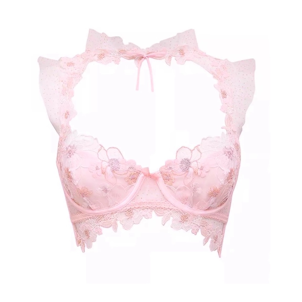 For Love And Lemons VS NWT High Neck Underwire Bra Size 32C